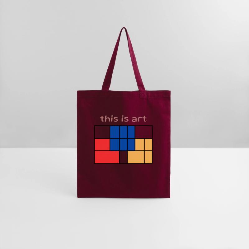 "this is art" text design