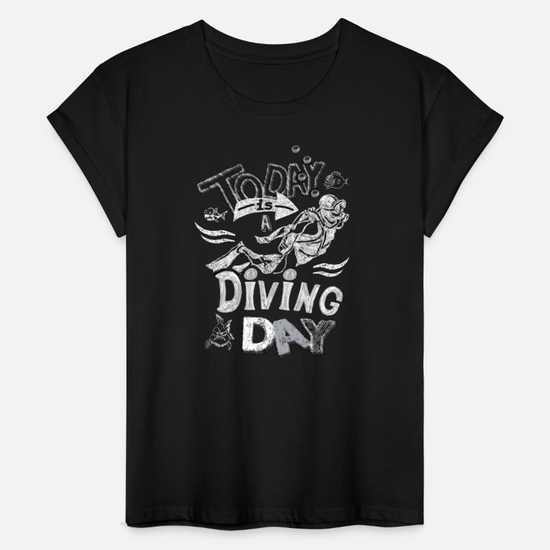 Today is a diving day Day chalk gift