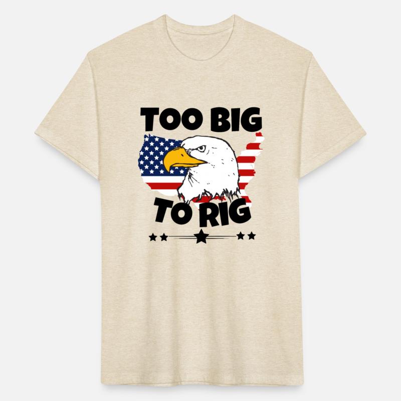 🔴TOO BIG TO RIG🔵 2024 elections - trump quote