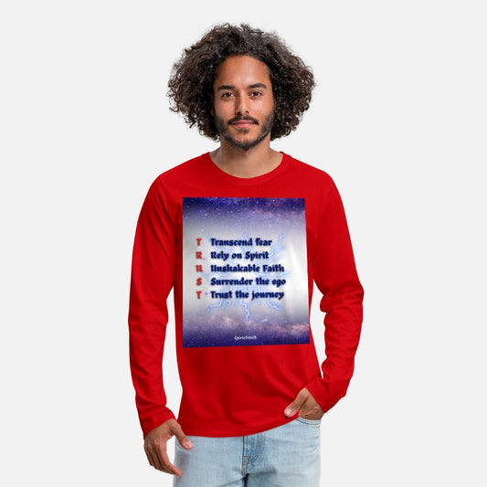 Transcendence and Faith Motivational Quote Design