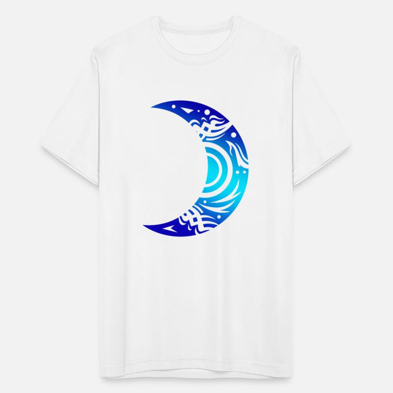 Tribal Tattoo Moon Half Shape Moon Lover Gift Idea
