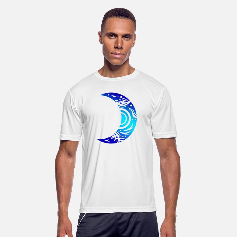 Tribal Tattoo Moon Half Shape Moon Lover Gift Idea