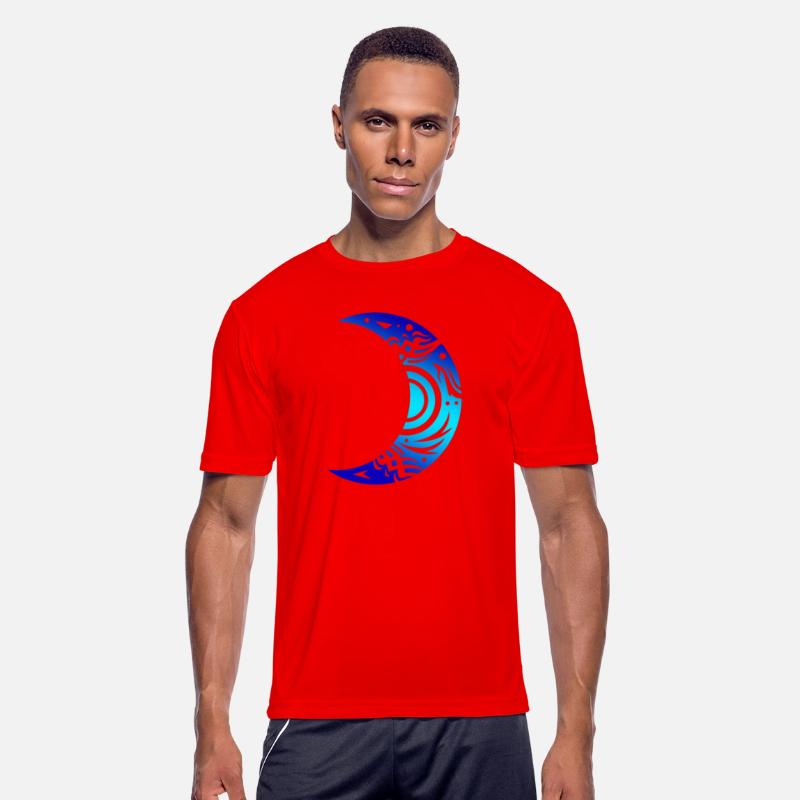 Tribal Tattoo Moon Half Shape Moon Lover Gift Idea