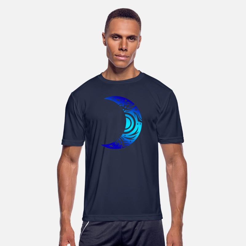 Tribal Tattoo Moon Half Shape Moon Lover Gift Idea