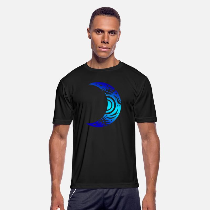 Tribal Tattoo Moon Half Shape Moon Lover Gift Idea