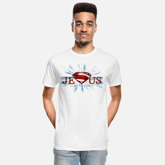tshirt My Superhero is Jesus, faith love god shirt