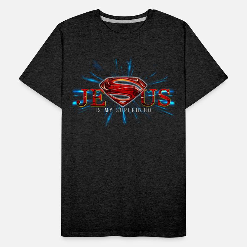 tshirt My Superhero is Jesus, faith love god shirt