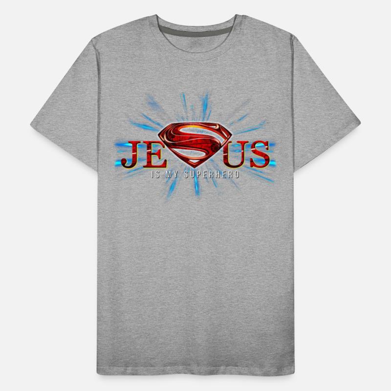tshirt My Superhero is Jesus, faith love god shirt
