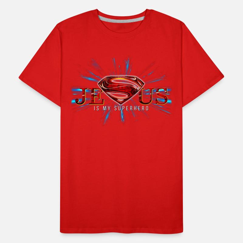 tshirt My Superhero is Jesus, faith love god shirt