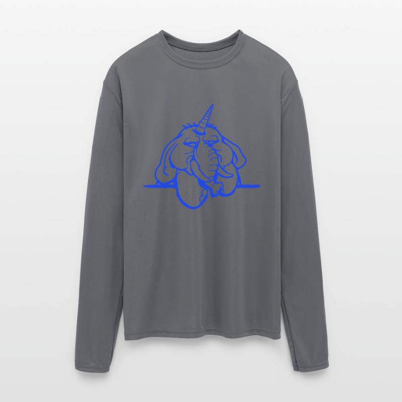 Unicorn Big Elephant Sitting Angry Sad Funny Cool