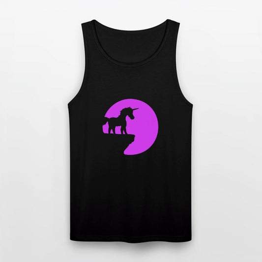 Unicorn Cliff Moon Mountain Night Sweet Silhouette