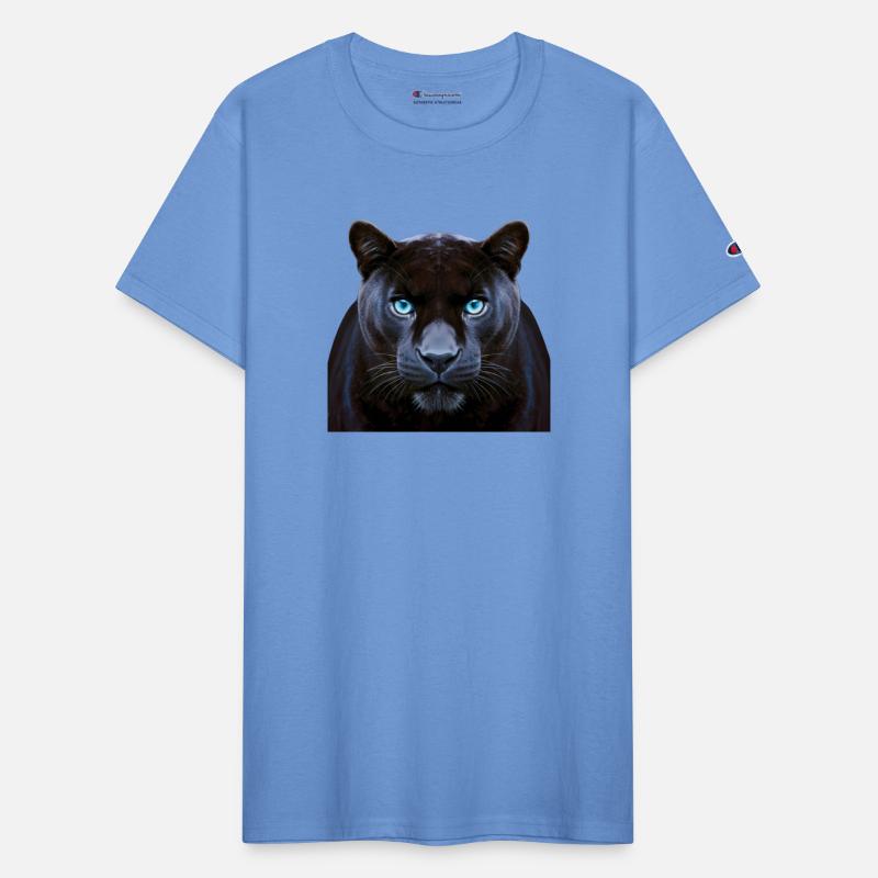 Unique beauty of blue-eyed black panthers