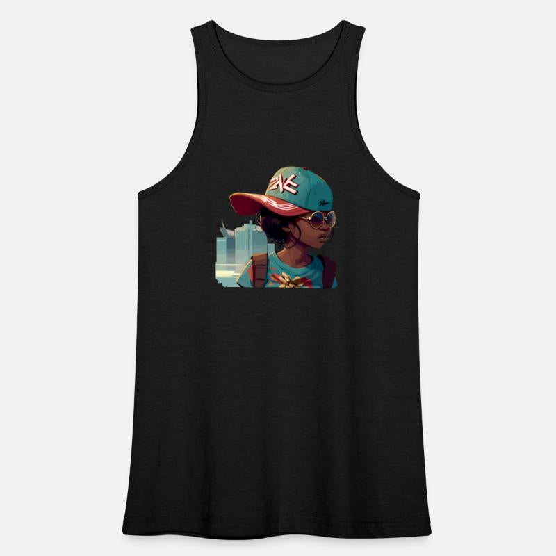 Urban Girl with Sunglasses