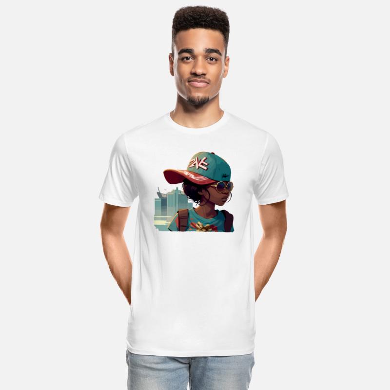 Urban Girl with Sunglasses