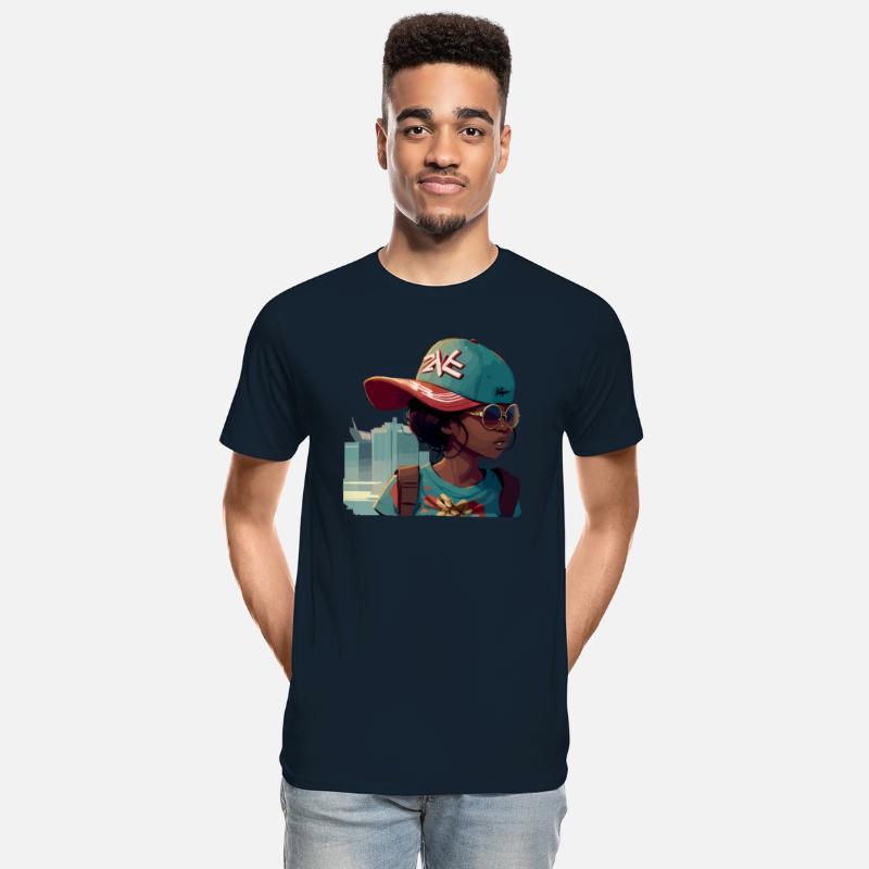 Urban Girl with Sunglasses