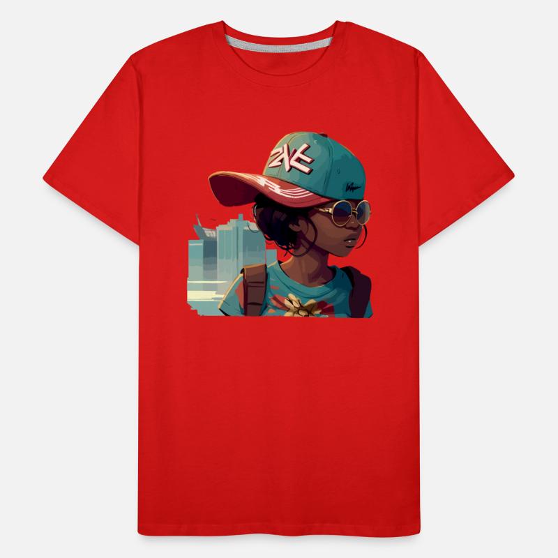 Urban Girl with Sunglasses