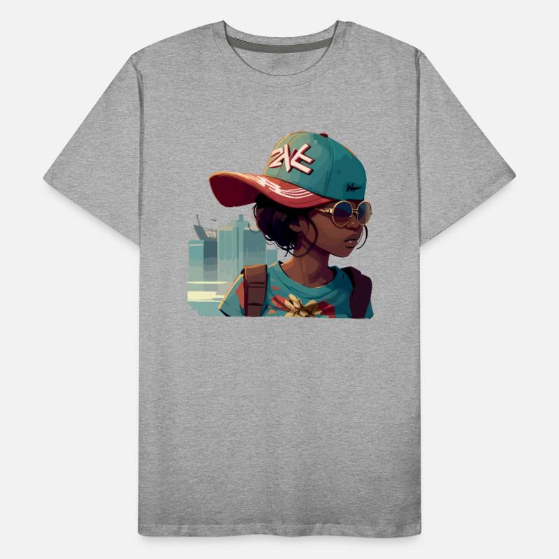 Urban Girl with Sunglasses