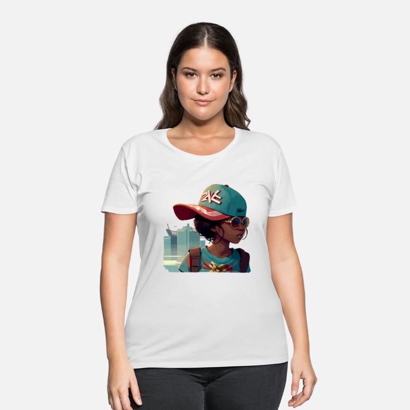 Urban Girl with Sunglasses