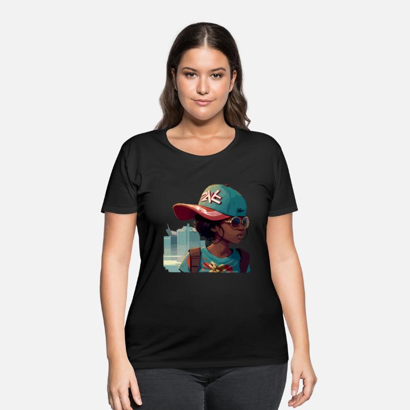 Urban Girl with Sunglasses