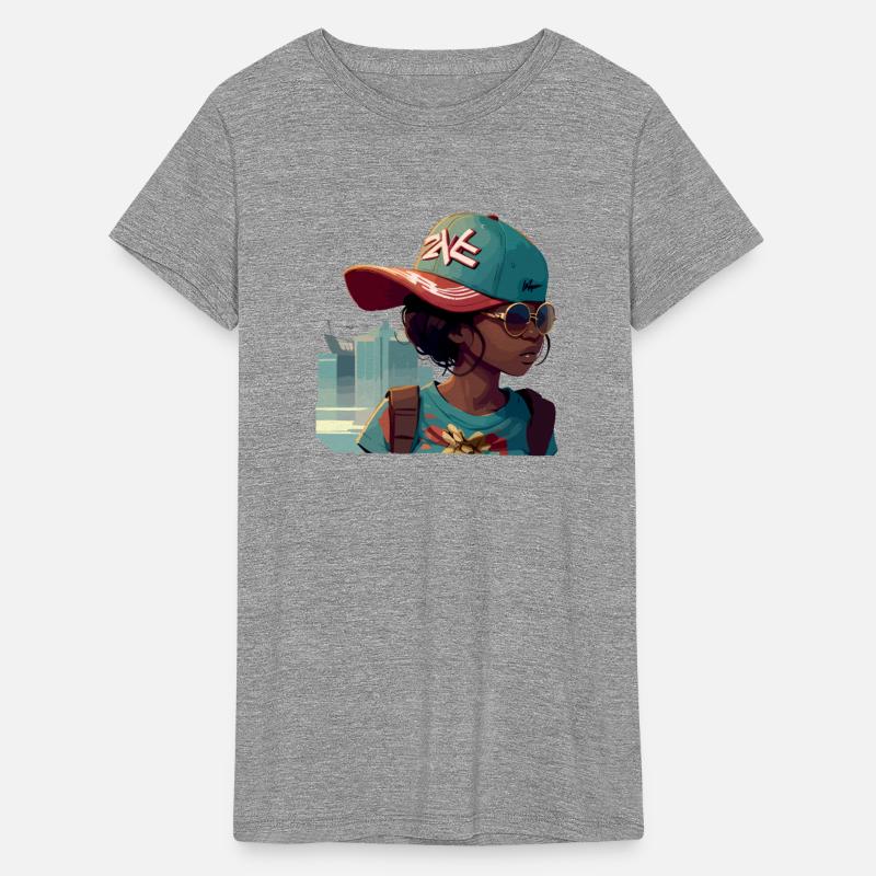 Urban Girl with Sunglasses