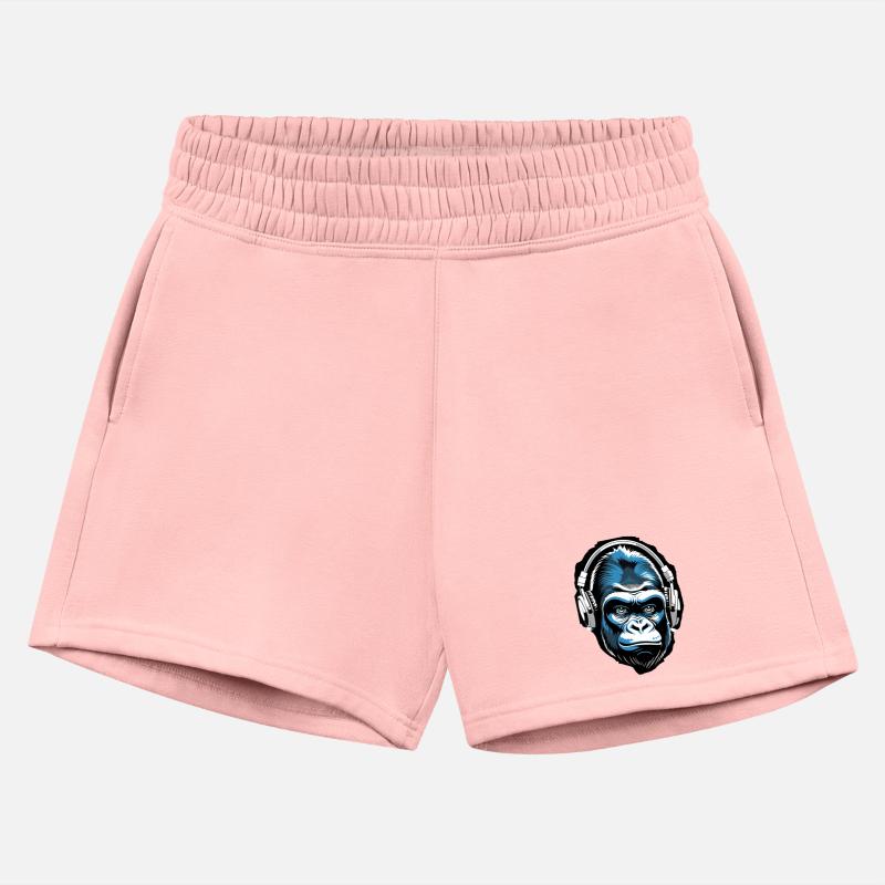 Urban Gorilla with Headphones Art