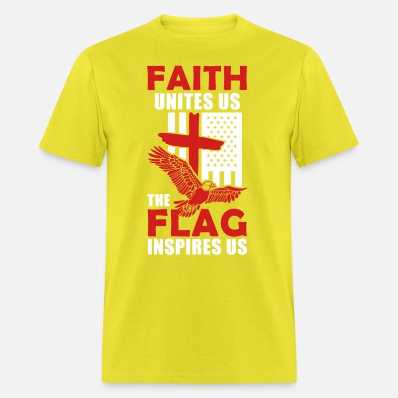 US American Eagle Flag Cross Inspiring Christian