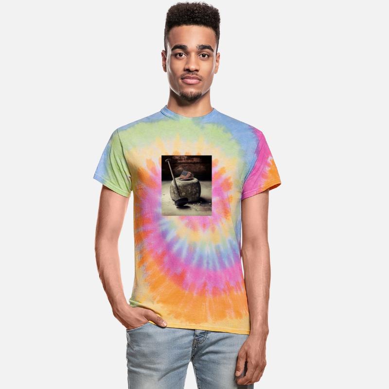 USA Curling Athlete Vintage Curling Stone