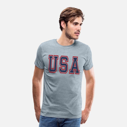 USA Patriotic National American Flag Women Men 4th