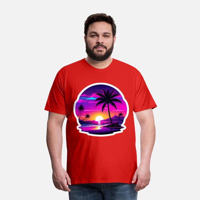 Vacation Beach Paradise Sunset