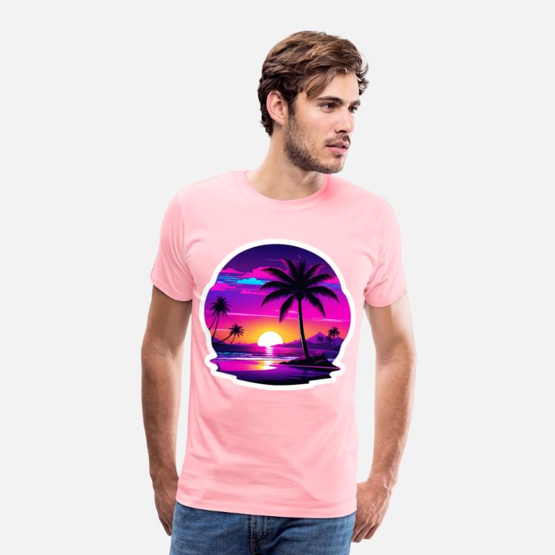 Vacation Beach Paradise Sunset