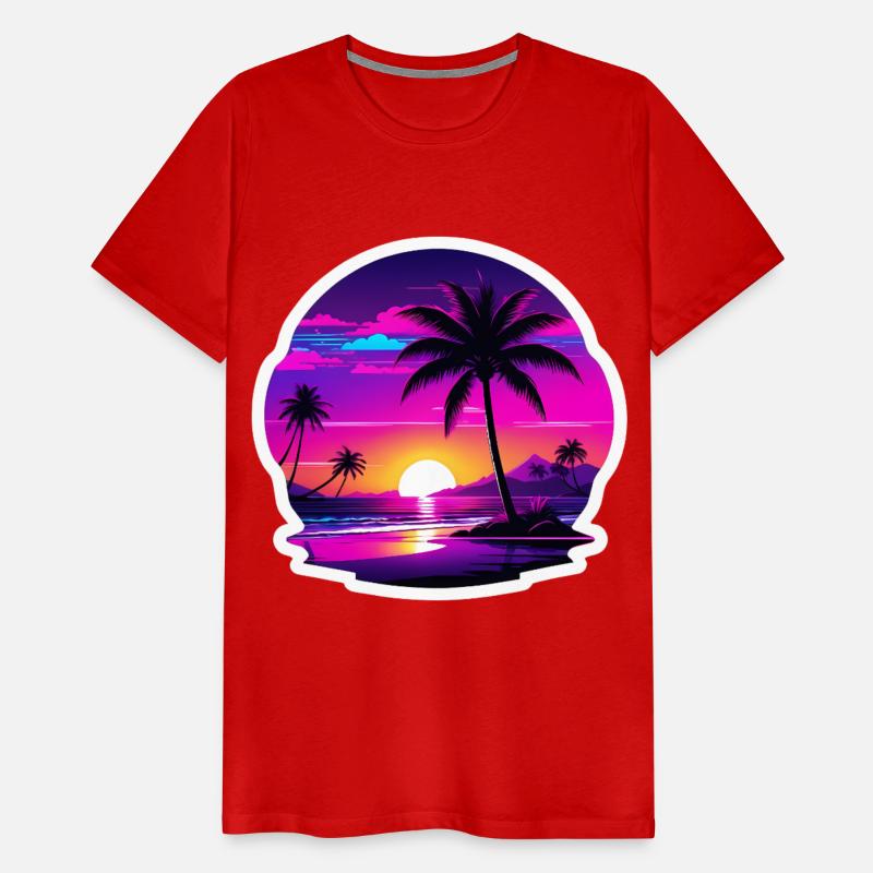 Vacation Beach Paradise Sunset