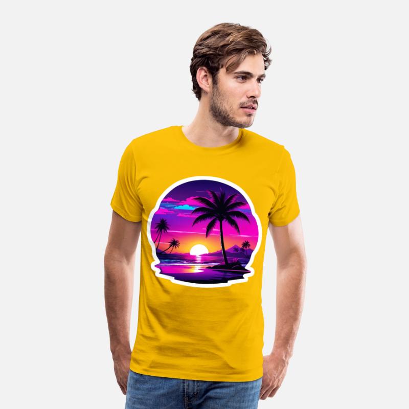 Vacation Beach Paradise Sunset