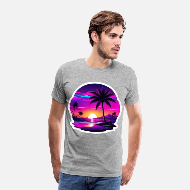 Vacation Beach Paradise Sunset