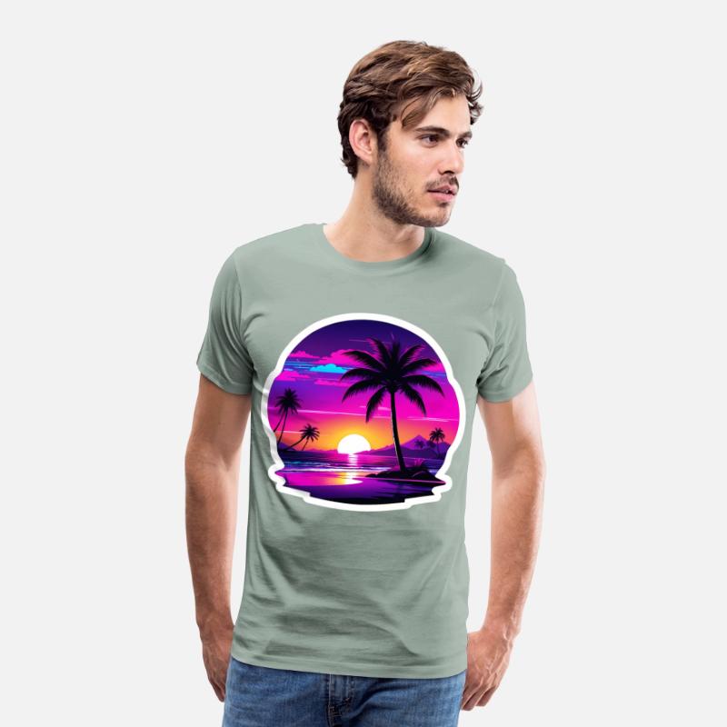 Vacation Beach Paradise Sunset