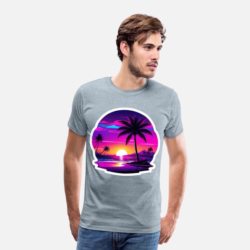 Vacation Beach Paradise Sunset