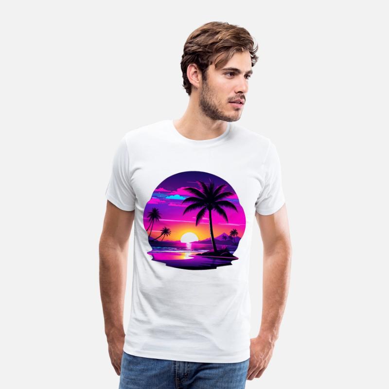 Vacation Beach Paradise Sunset