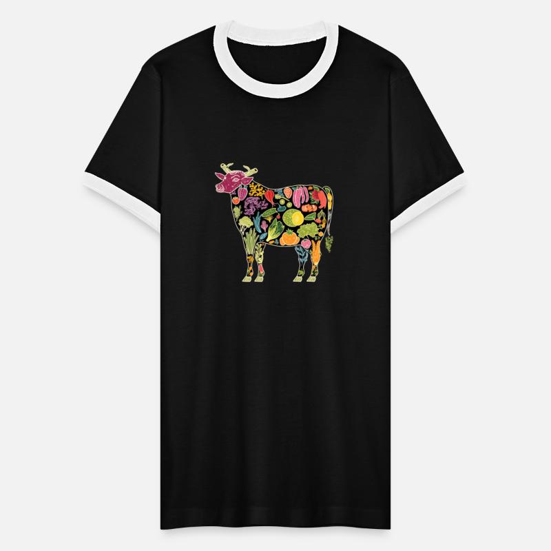 Vegan Cow Vegetables Vegetarian Anti-Meat