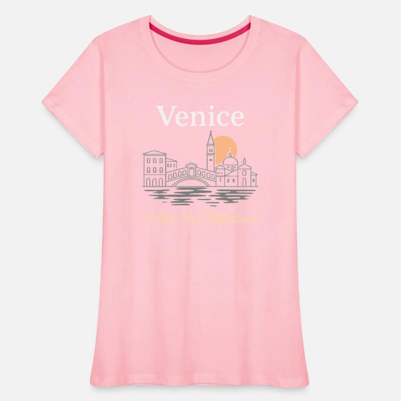 Venice at Sunset – Elegant Art Tee