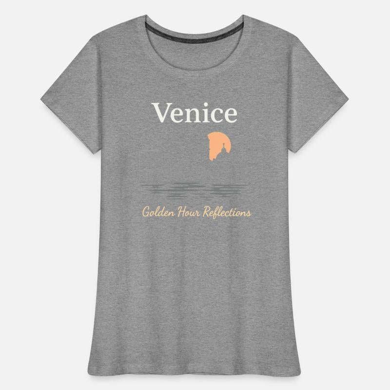 Venice at Sunset – Elegant Art Tee