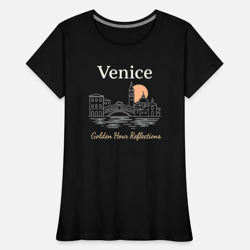 Venice at Sunset – Elegant Art Tee