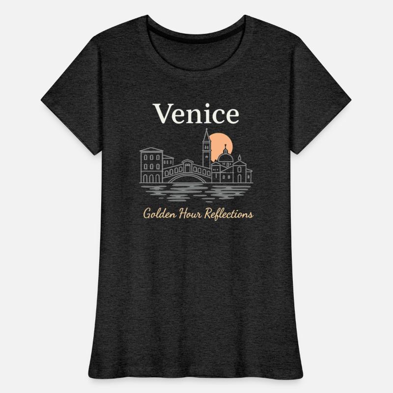 Venice at Sunset – Elegant Art Tee