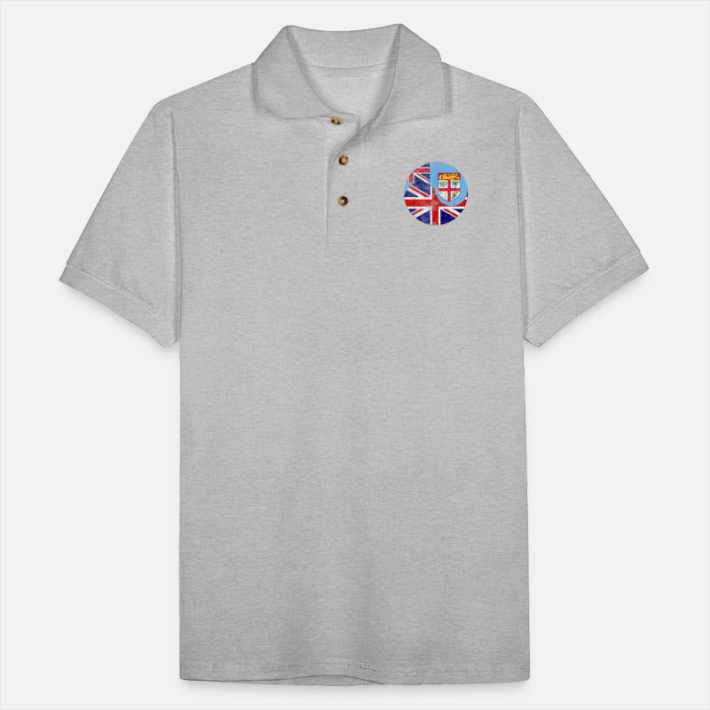 Vintage British Fijian Flags UK and Fiji Tee