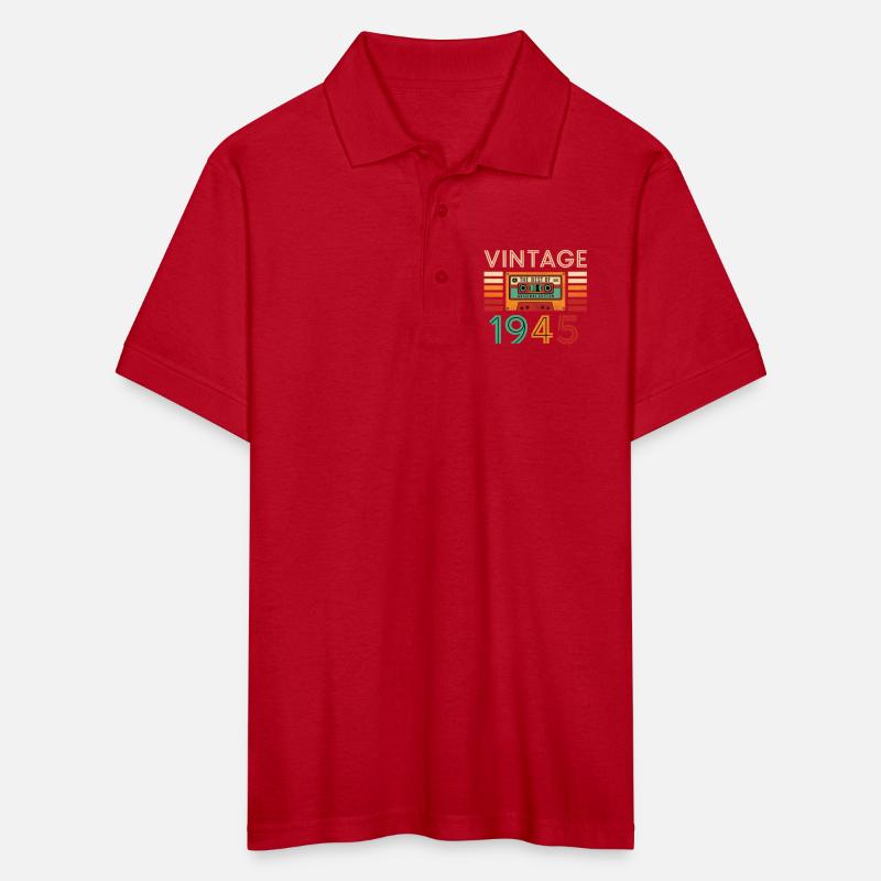 Vintage Cassette Tape 1945 Retro Design