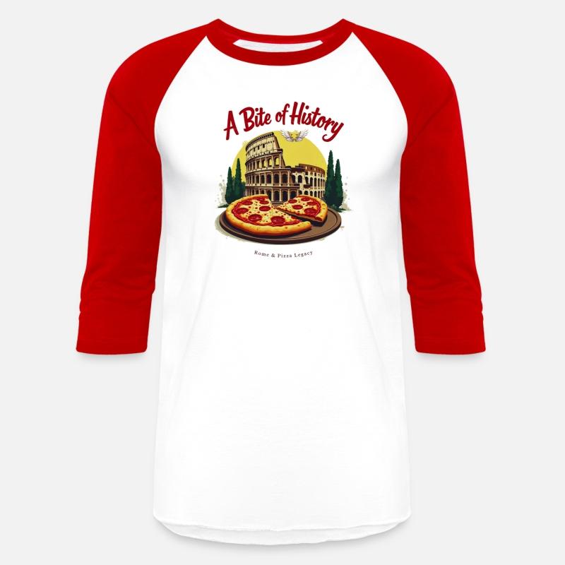 "Vintage Colosseum & Neapolitan Pizza Art Design"