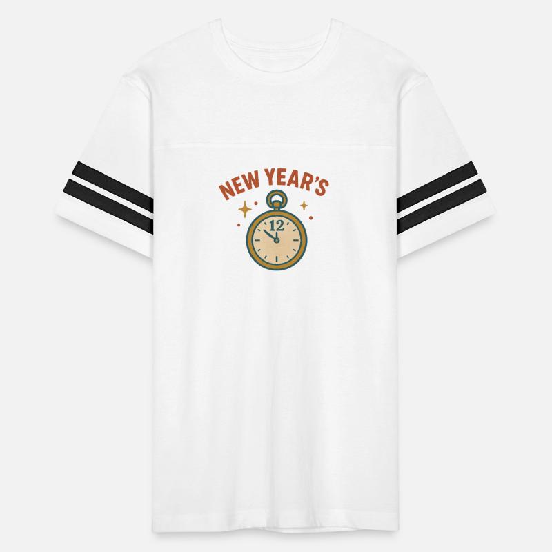 Vintage New Year's Countdown Illustration