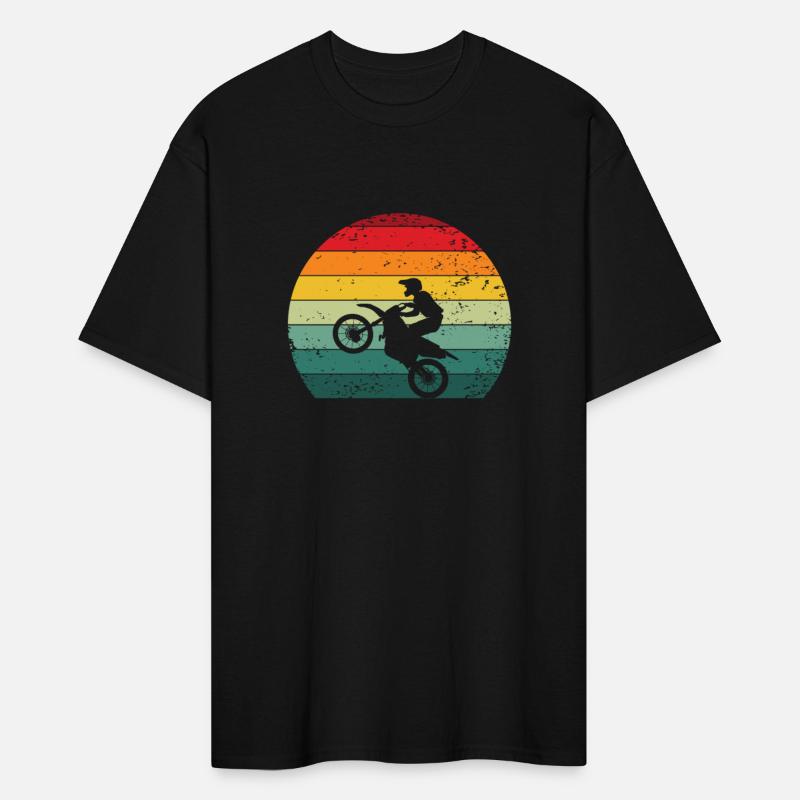 Vintage Retro Motorcross Motorcycle Dirt Bike Race