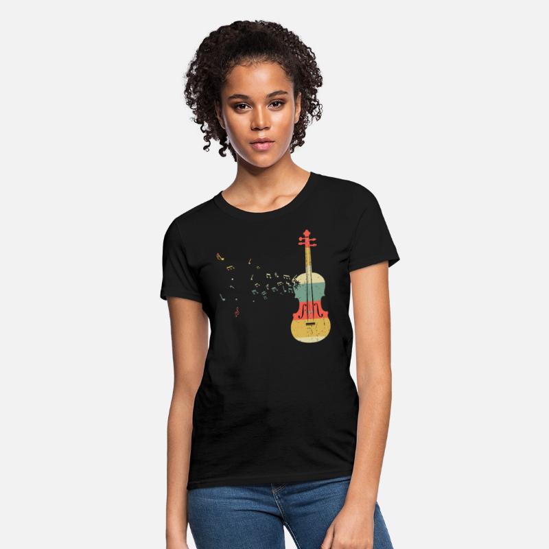 Violin Player Music Viola Lover Retro Vintage