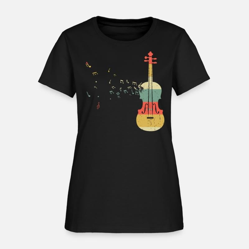Violin Player Music Viola Lover Retro Vintage