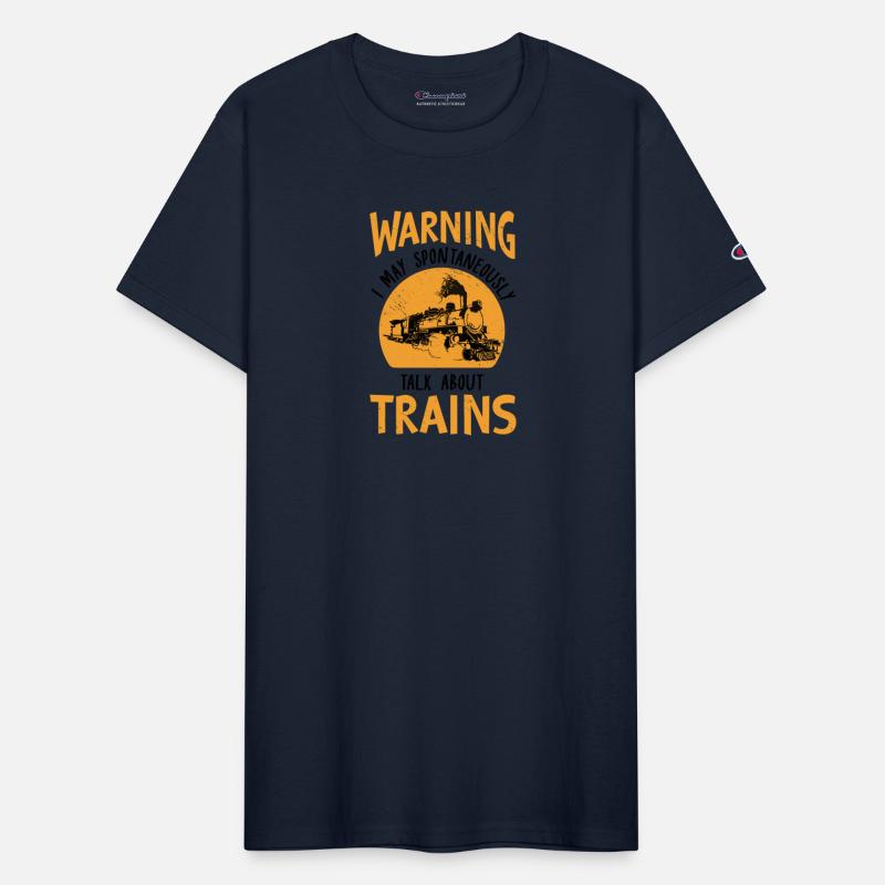 Warning I May Spontaneously Talk About Trains