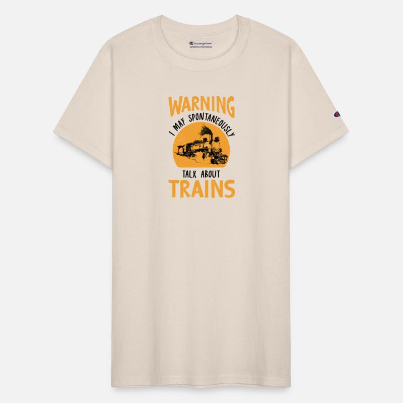 Warning I May Spontaneously Talk About Trains
